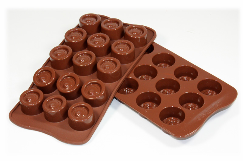 Moule chocolat Vertige en silicone Silikomart ® moule chocolat vertige en  silicone moule à chocolat