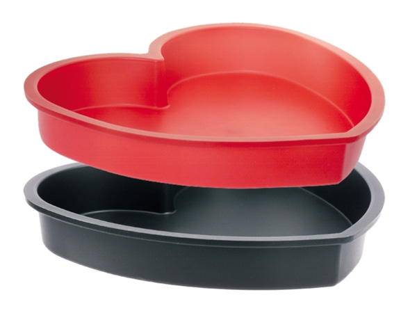 Moule coeur en silicone Moul'flex de Buyer moule coeur en silicone  moul'flex moule coeur en silicone