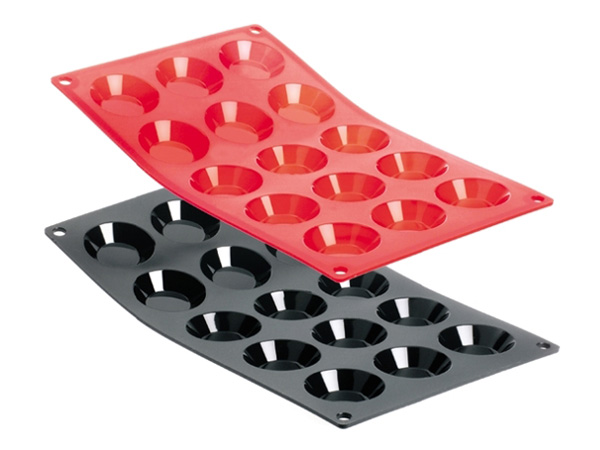 Moule mini-tartelette en silicone Moul'Flex de Buyer moule mini