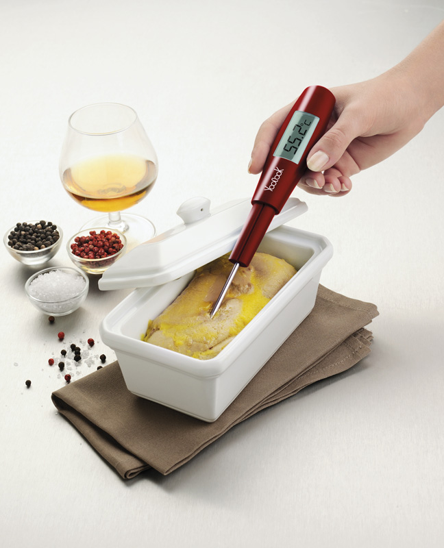 yuyomalo Thermomètre à spatule numérique Compteur de température