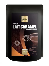 Chocolat de couverture au lait au caramel en pistoles, 200g