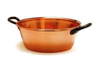 Bassine à confiture en cuivre, Ø 26 cm