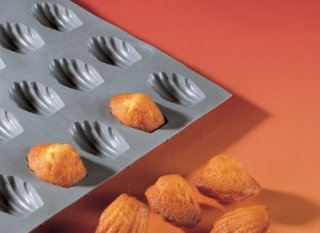 Moule à madeleines en silicone Elastomoule