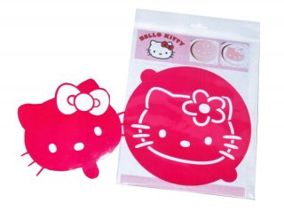 Pochoir à gâteau HELLO KITTY - lot de 2