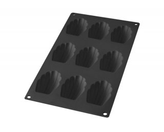 Moule à madeleines en silicone, gamme Gourmet